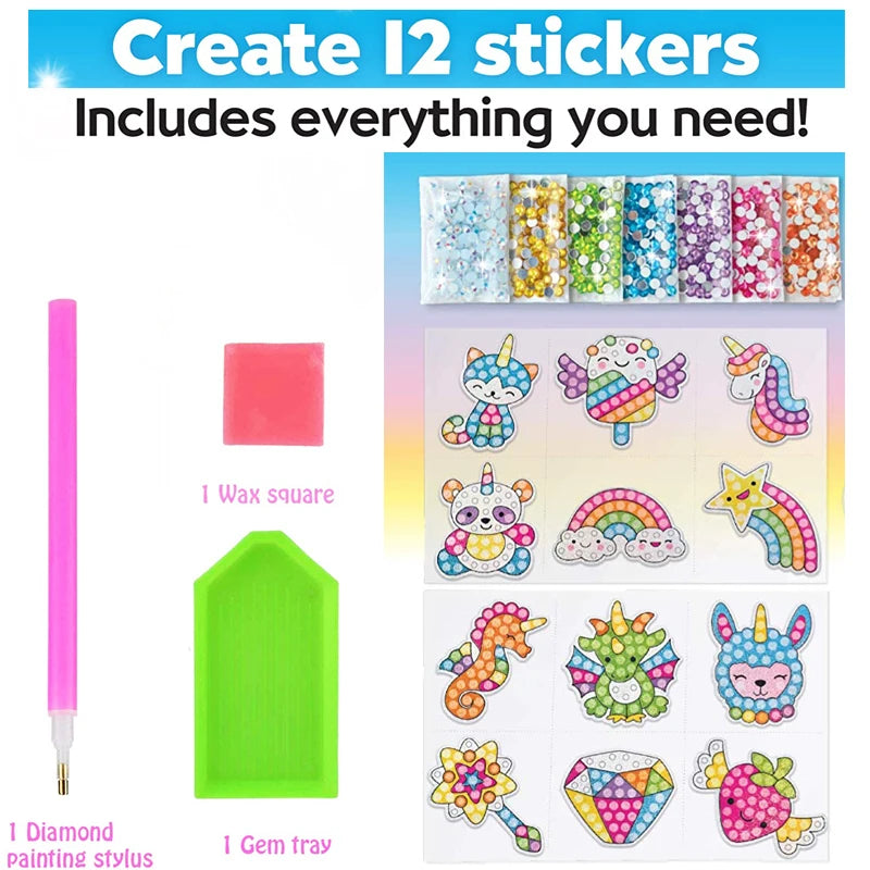 Unicorn Diamond Painting DIY Craft Kit