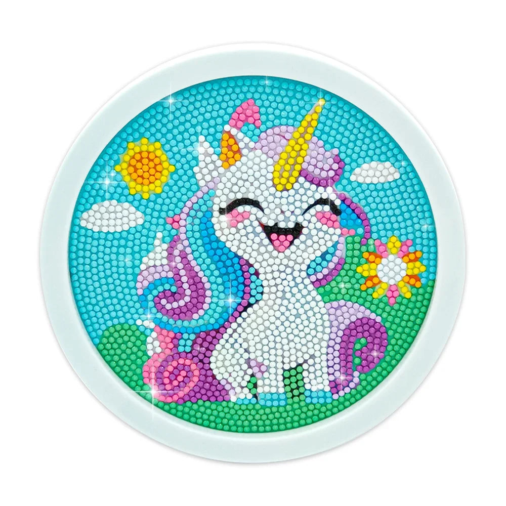 DIY Unicorn Diamond Circle Painting Set