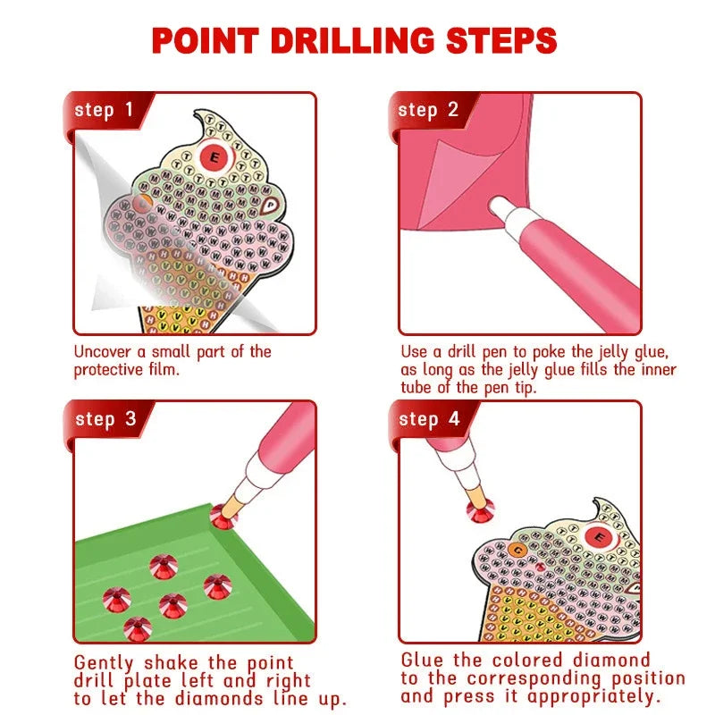 DIY Unicorn Diamond Circle Painting Set