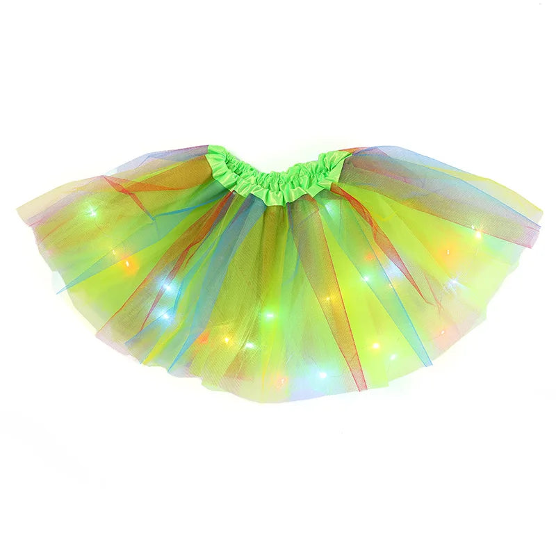 Girls Unicorn Light Up Skirt