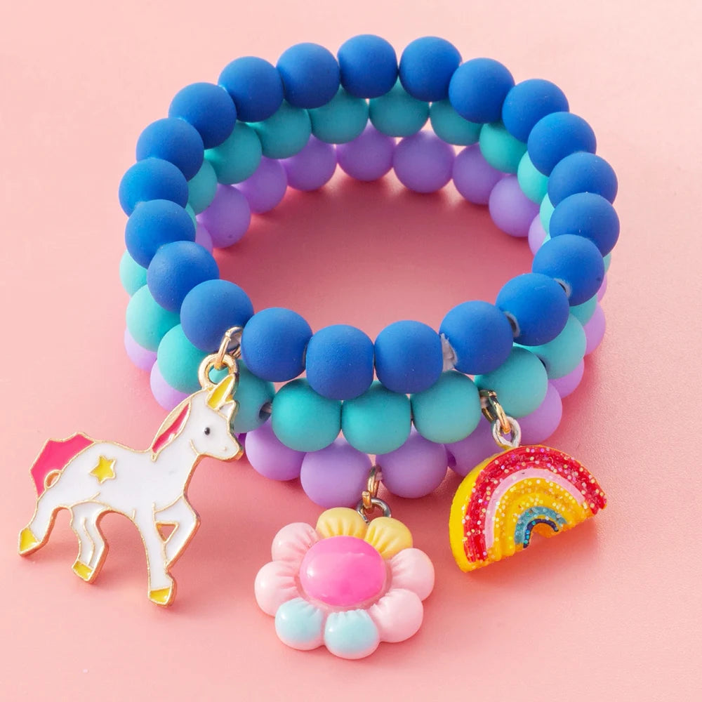 Beaded Unicorn Bracelet Set