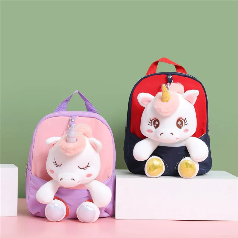 Plush Unicorn Backpack