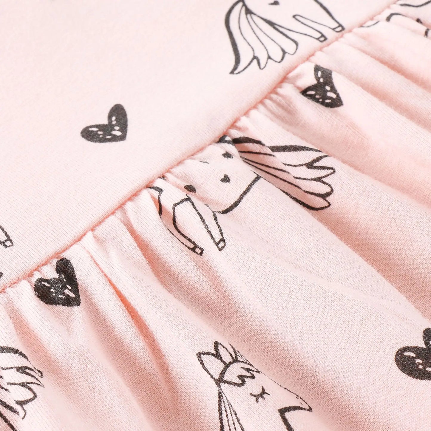 Girls Unicorn Print Dress