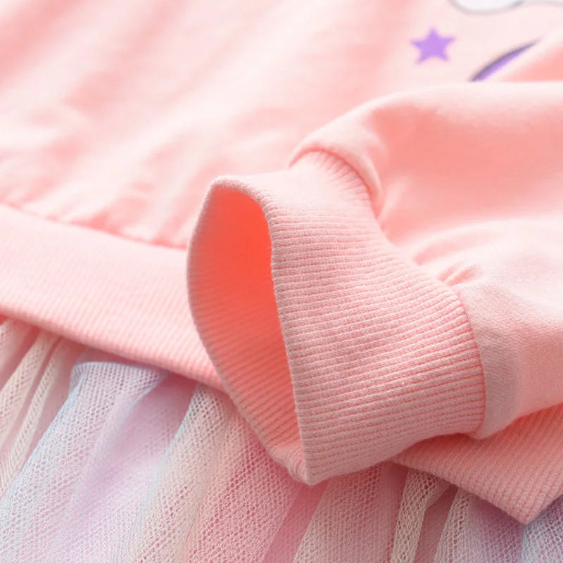 Unicorn Tulle Sweater Dress