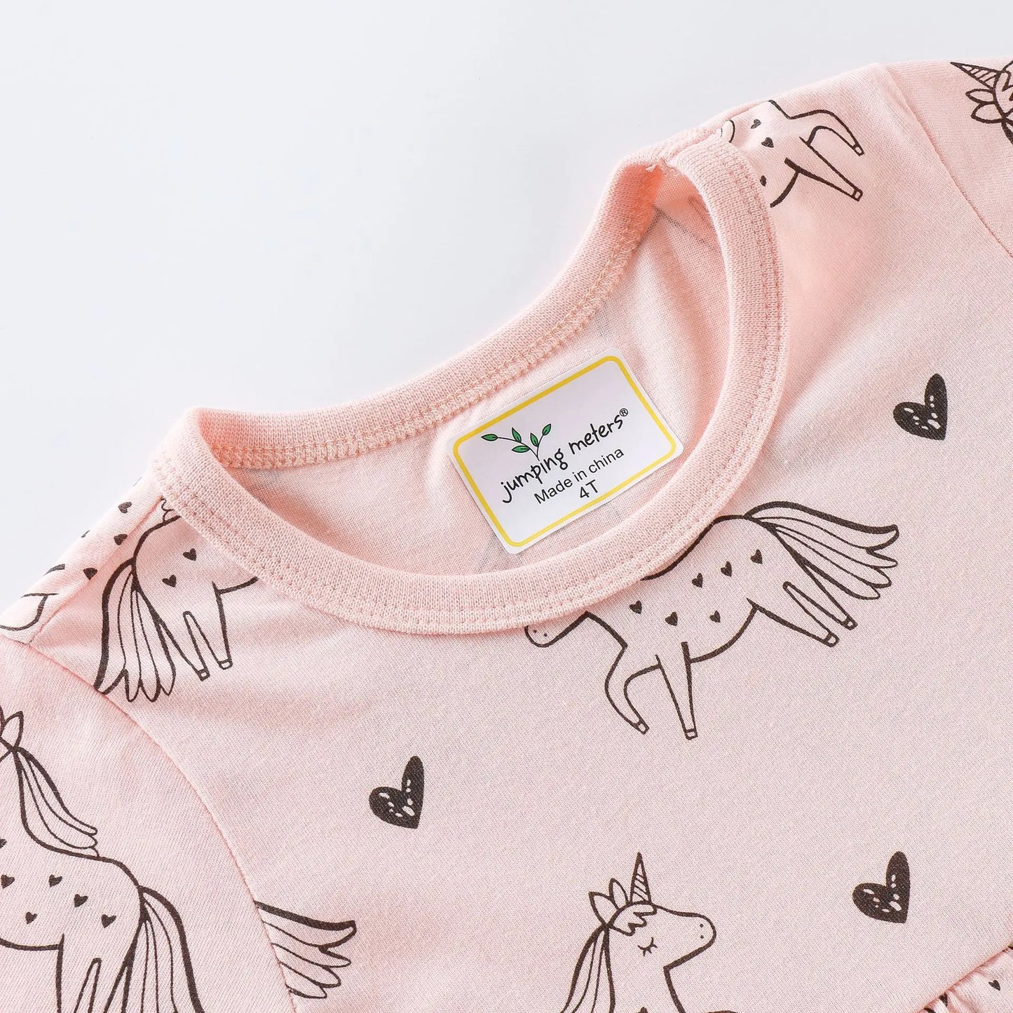 Girls Unicorn Print Dress