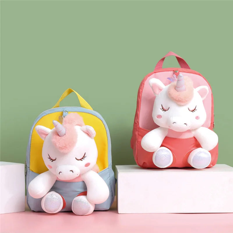 Plush Unicorn Backpack
