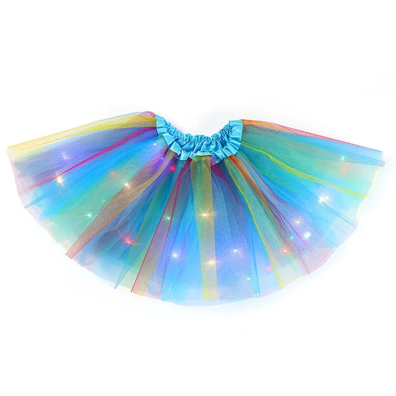 Girls Unicorn Light Up Skirt