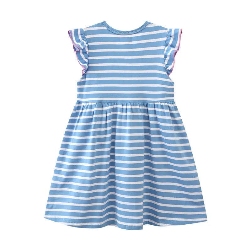 2-7T Girls Unicorn Purse Dress