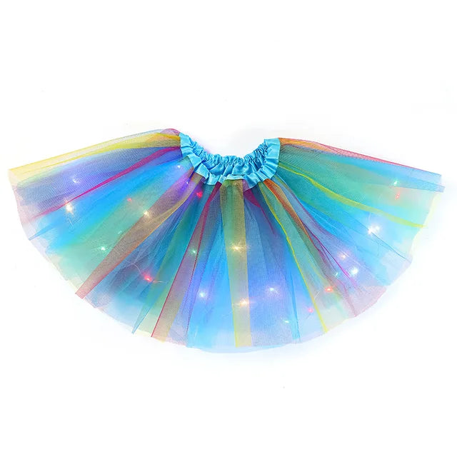 Girls Unicorn Light Up Skirt
