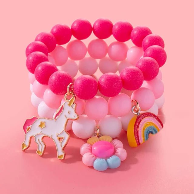 Beaded Unicorn Bracelet Set