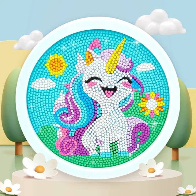 DIY Unicorn Diamond Circle Painting Set