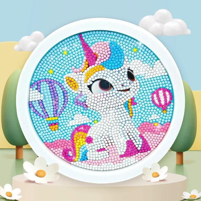 DIY Unicorn Diamond Circle Painting Set