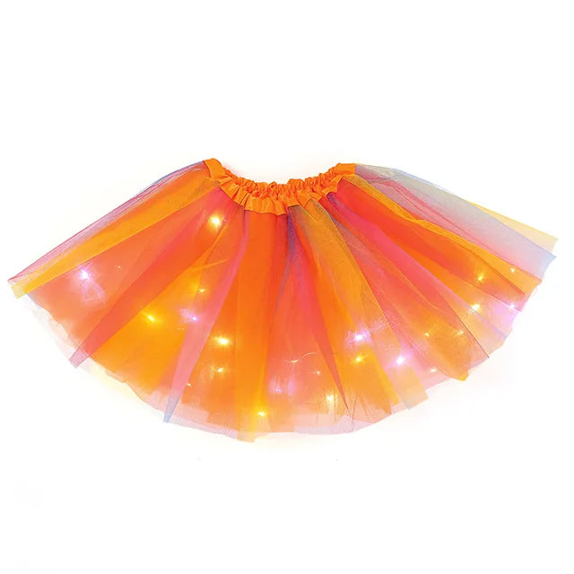 Girls Unicorn Light Up Skirt
