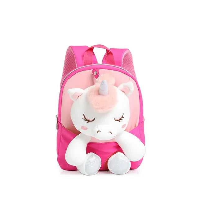 Plush Unicorn Backpack