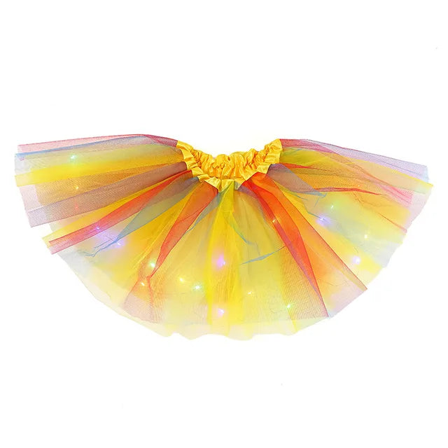 Girls Unicorn Light Up Skirt