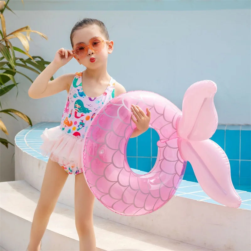 Mermaid Inflatable Swimming Tube