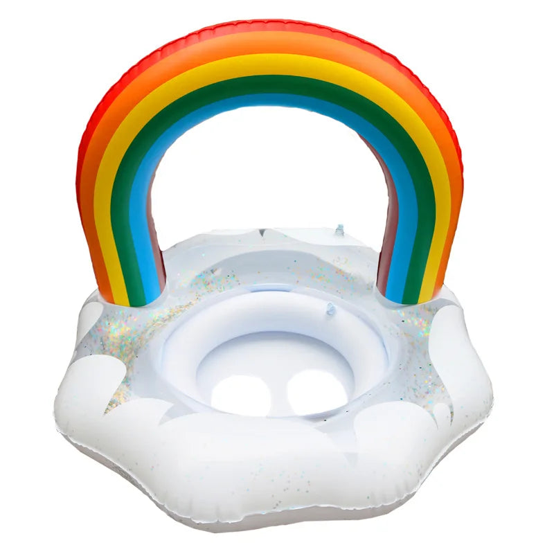 Baby Rainbow Swimming Ring