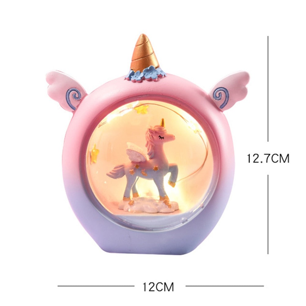 Cartoon Unicorn LED Night Light