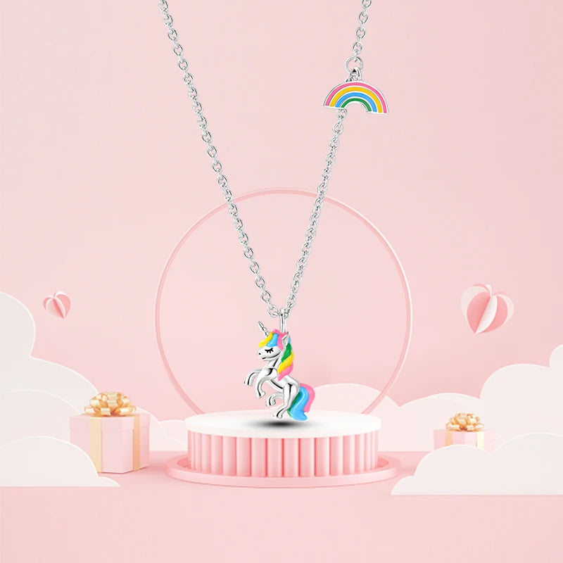 Unicorn Rainbow Necklace