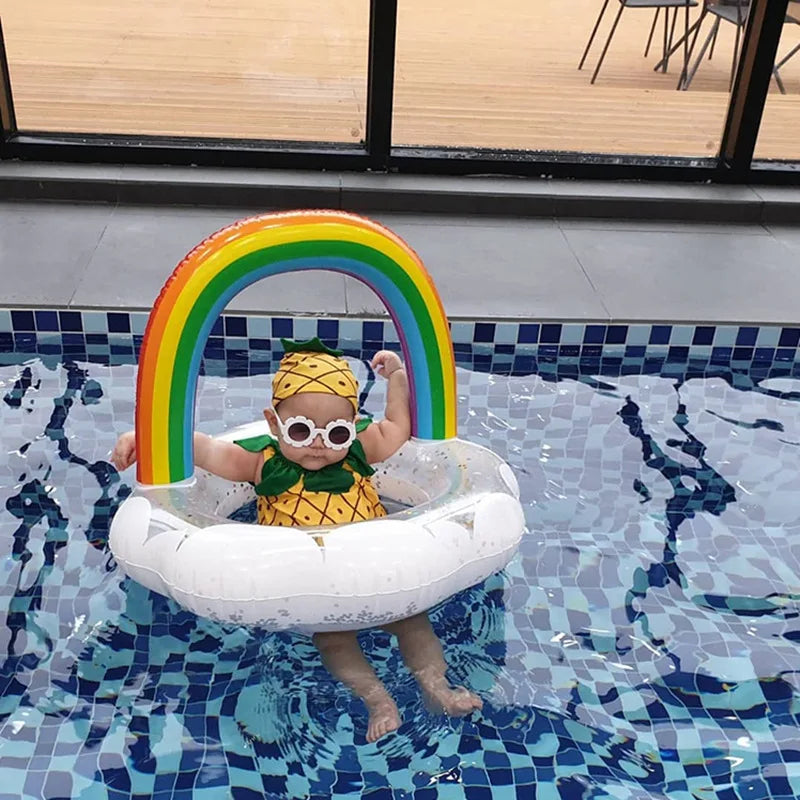Baby Rainbow Swimming Ring