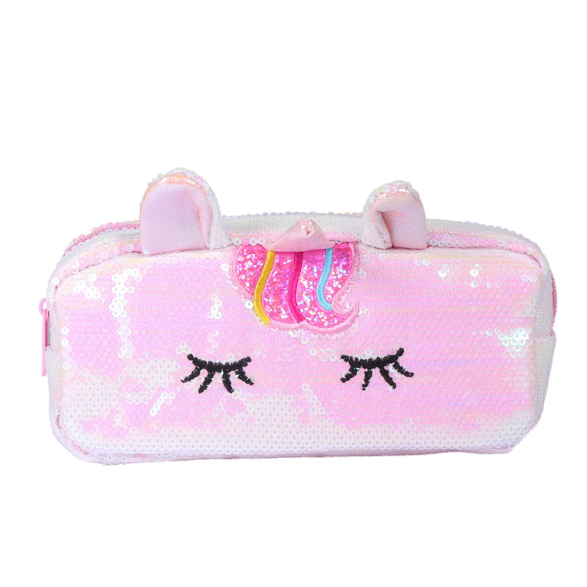 Unicorn Sequin Pencil or Cosmetic Bag