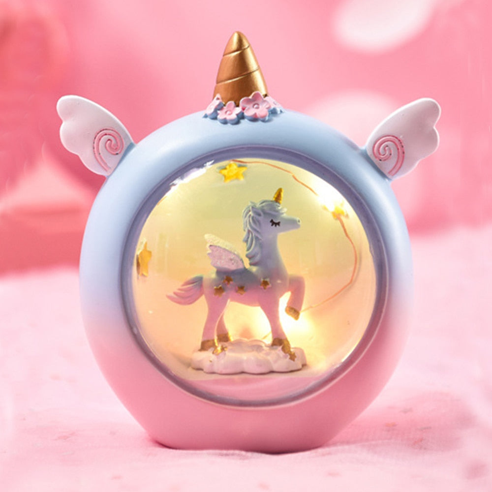 Cartoon Unicorn LED Night Light