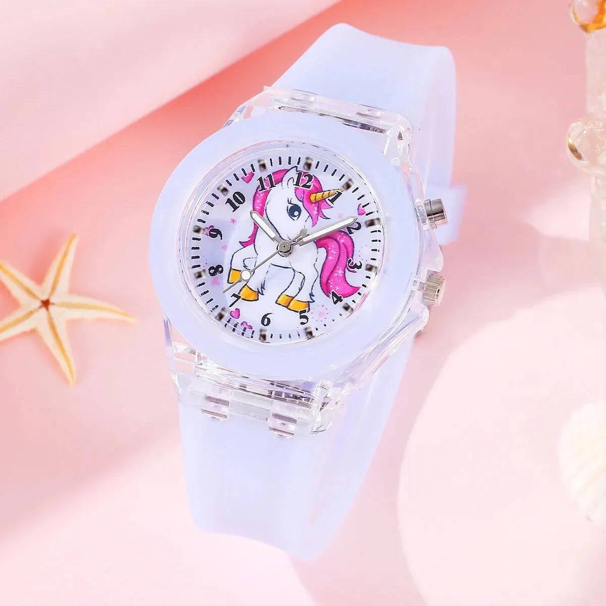 Unicorn Watch and Jewelry Set