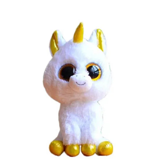 Ty Beanie Baby White Unicorn 6" Toy
