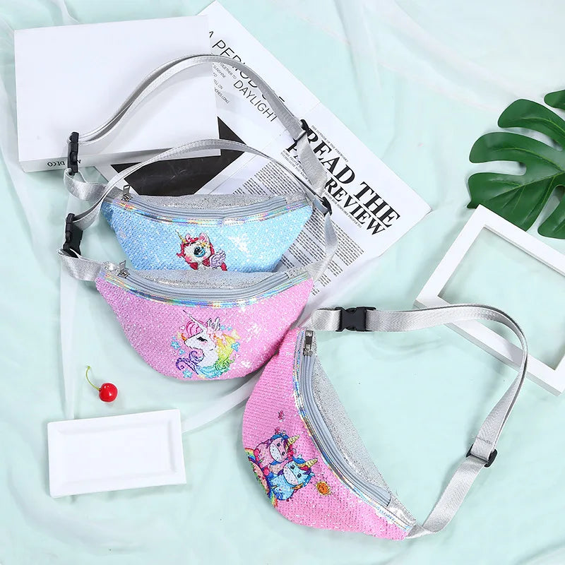 Unicorn Sequins Fanny Pack