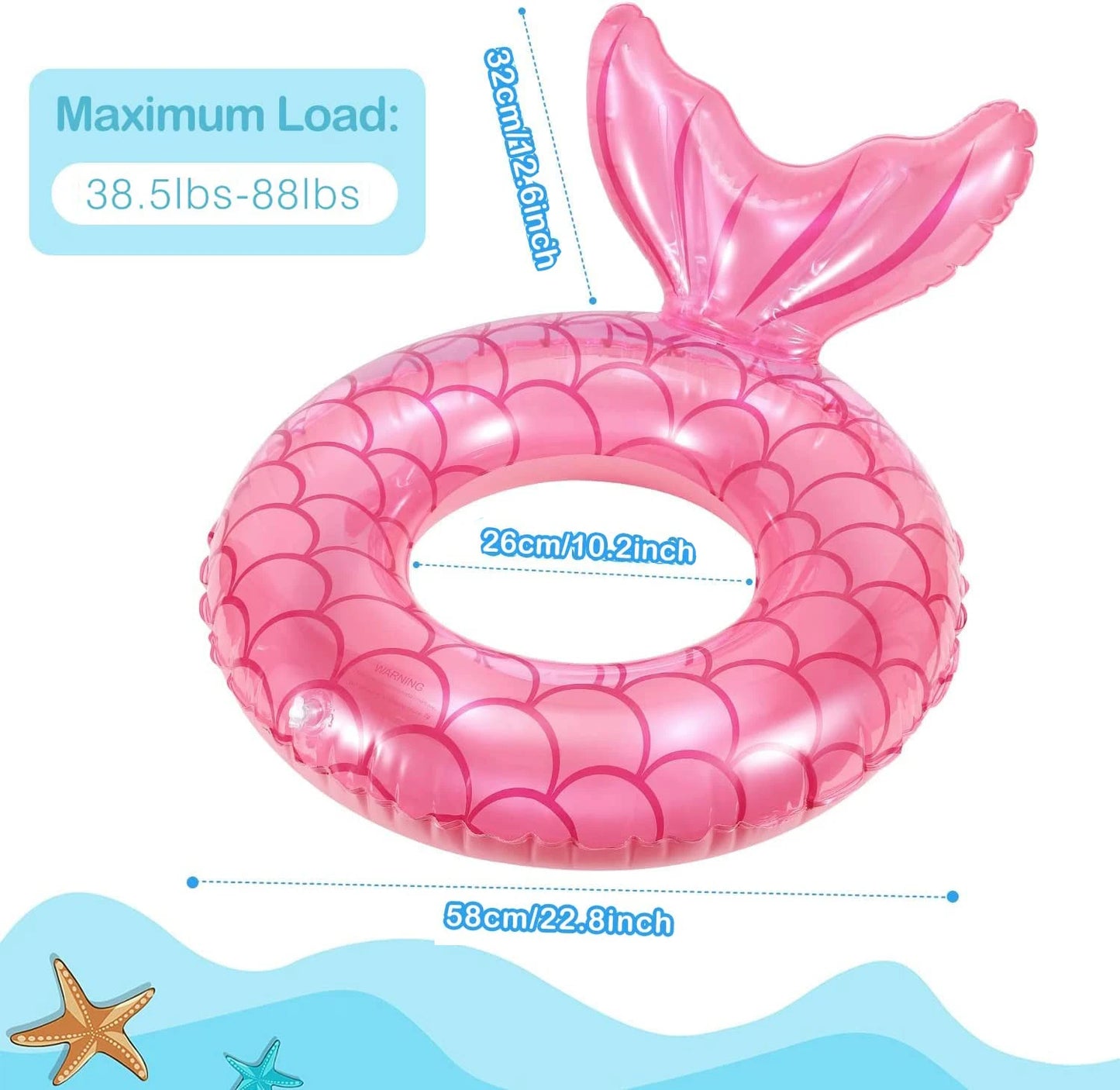 Mermaid Tube Pool Float