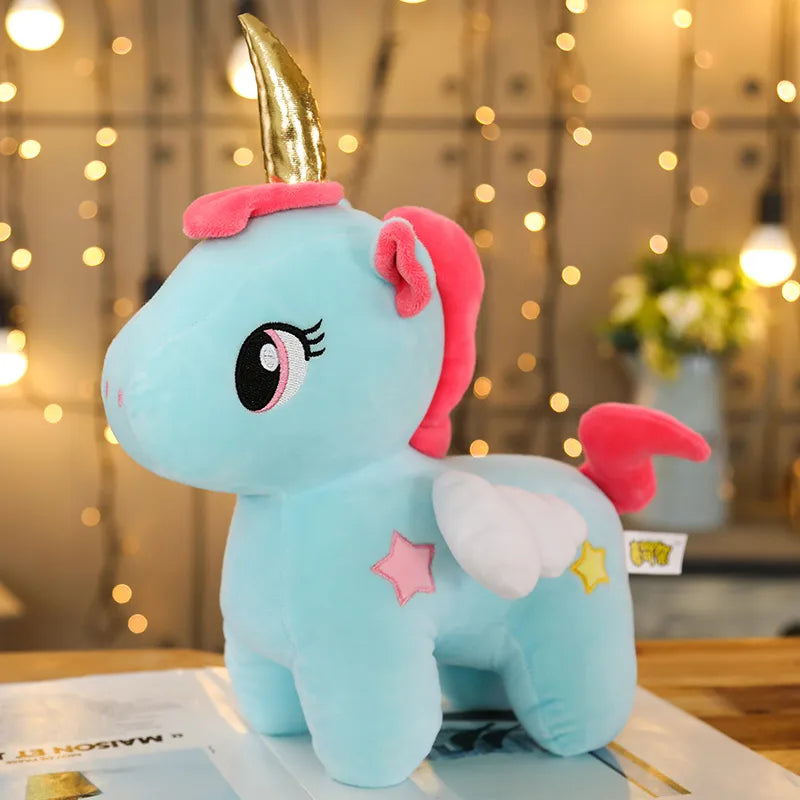 Kawaii Unicorn Plushy Toy With Wings