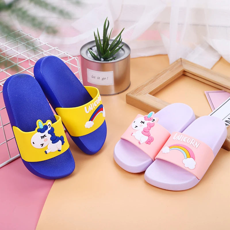 Unicorn Slip-on Flip Flops