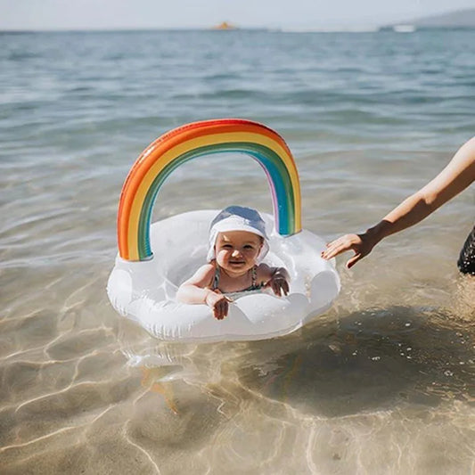 Baby Rainbow Swimming Ring