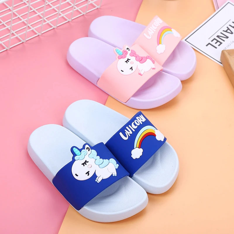 Unicorn Slip-on Flip Flops