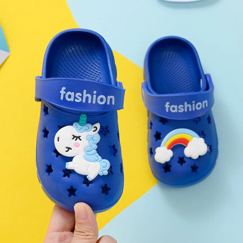 Kids Pastel Unicorn Crocs