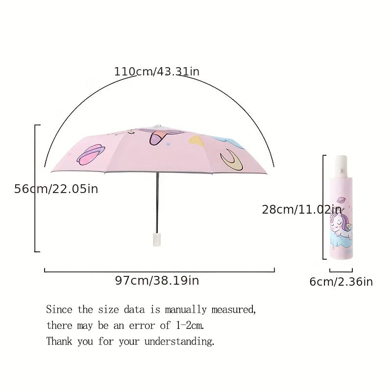 Unicorn Princess Umbrella