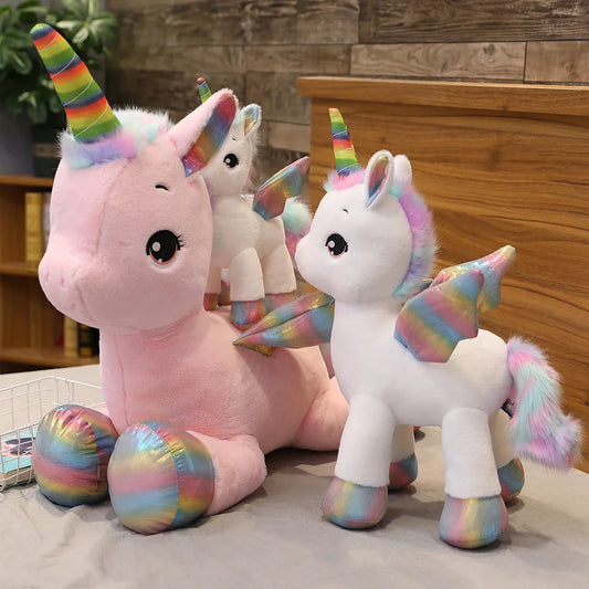Stuffed Rainbow Unicorn