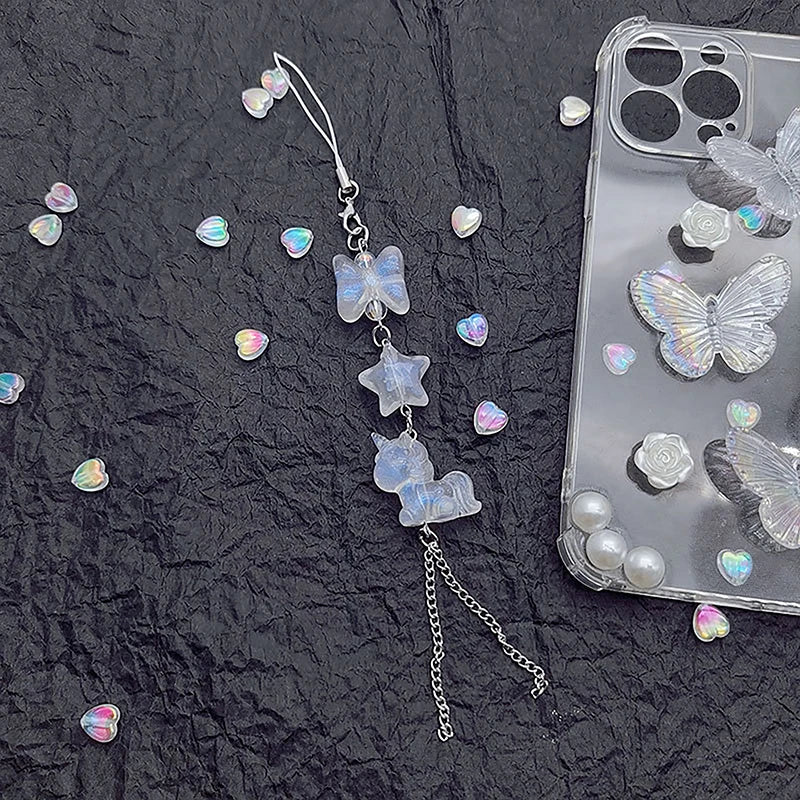 Cute Unicorn Phone Charm