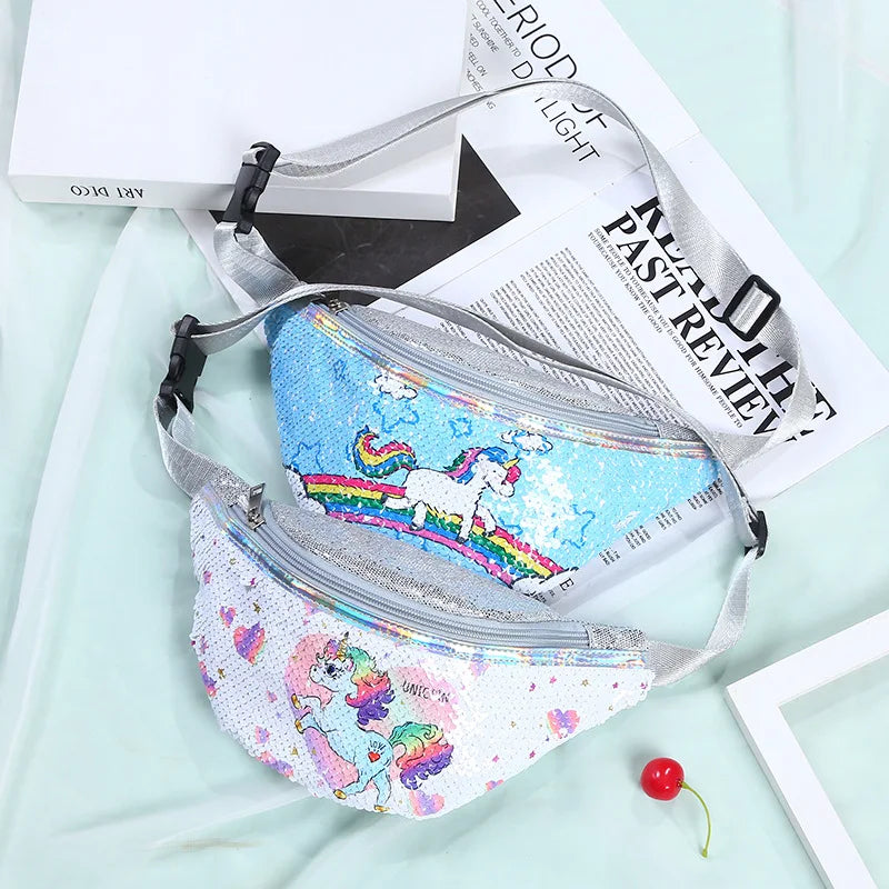 Unicorn Sequins Fanny Pack
