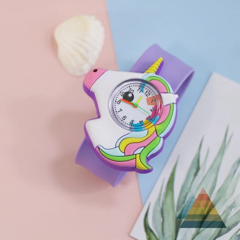 Unicorn Slap-Bracelet Watch