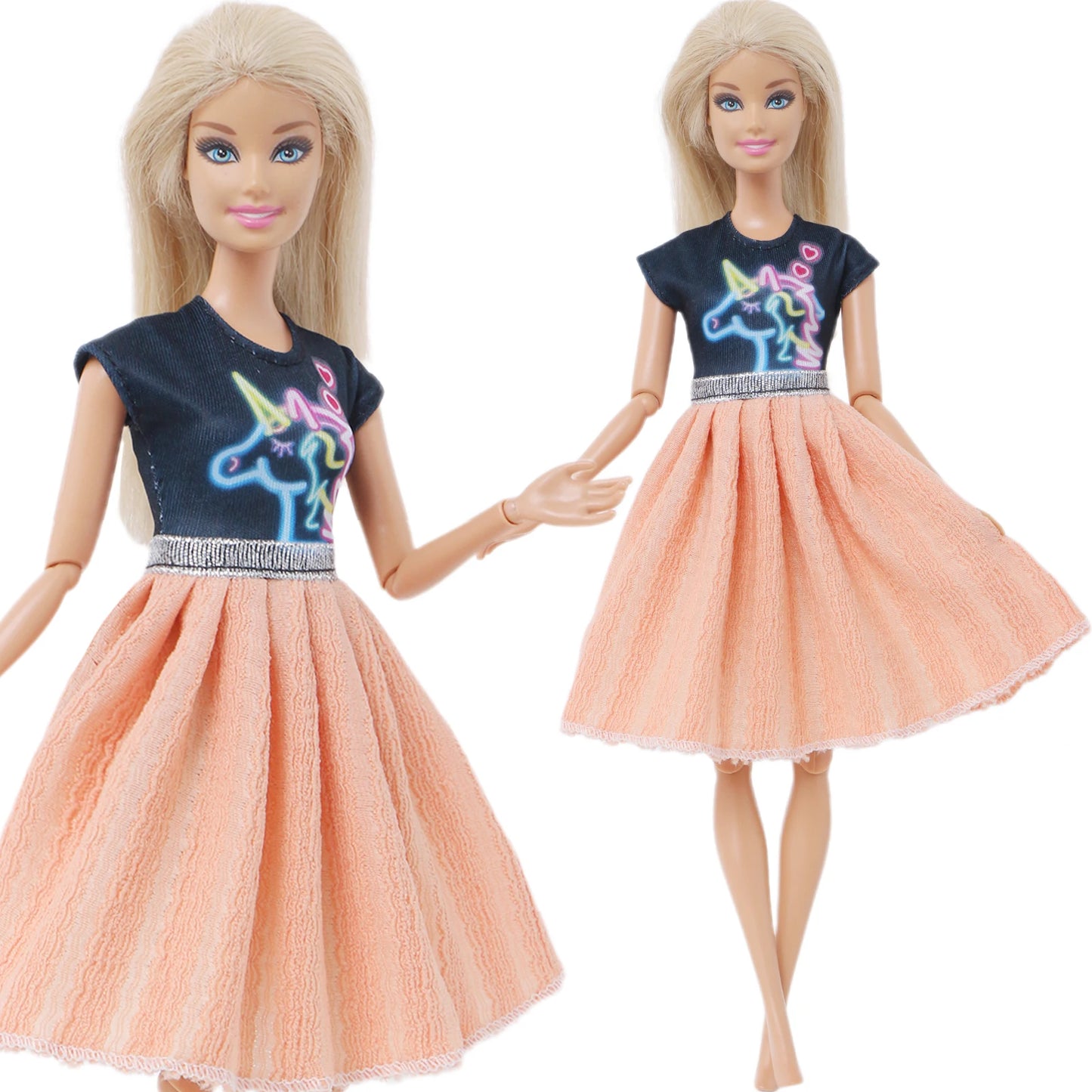 Unicorn Barbie Dress