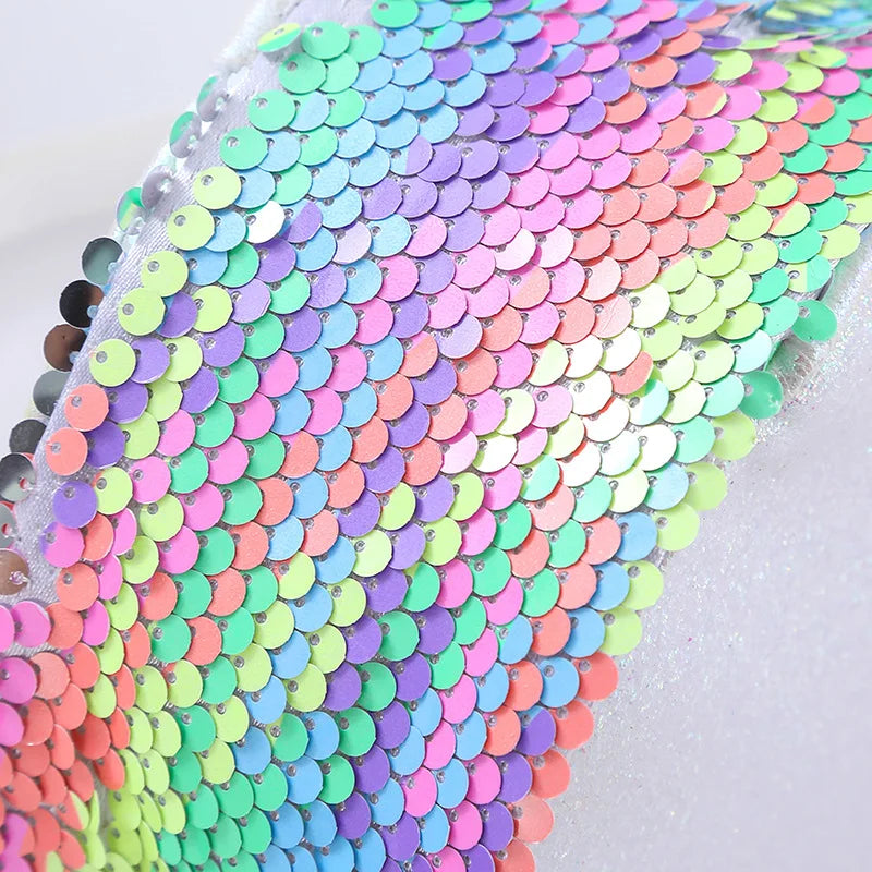 Rainbow Sequin and Glitter Unicorn Purse