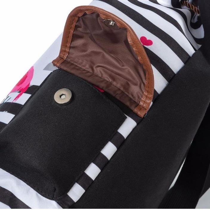 Time To Be a Unicorn Canvas Rucksack Backpack