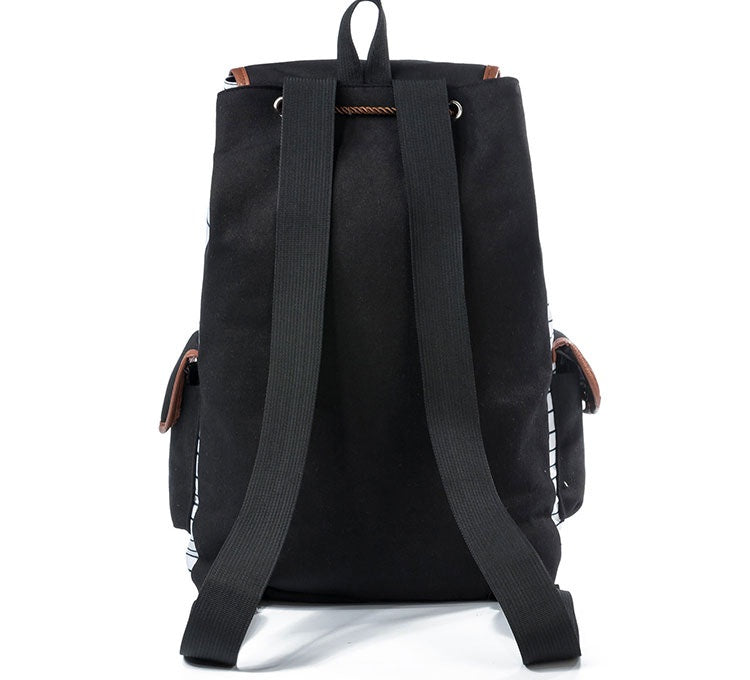 Time To Be a Unicorn Canvas Rucksack Backpack