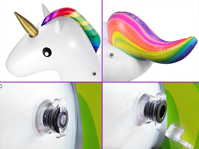 Unicorn Pool Float Close-Ups