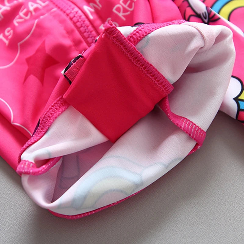 Babies Magic is Real Unicorn Zip Up Swimsuit