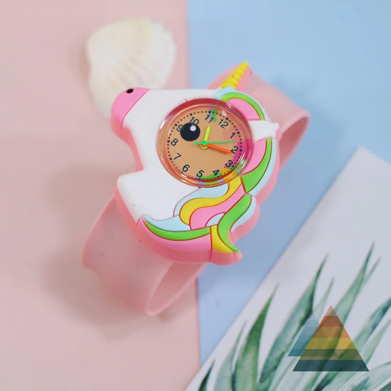 Unicorn Slap-Bracelet Watch