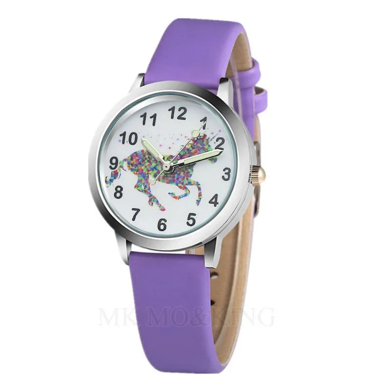 Casual Quartz Unicorn Watch