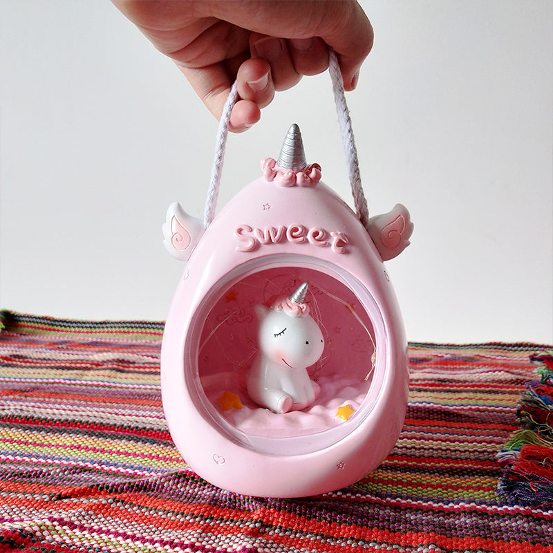 Sweet Unicorn Night Light with Rope