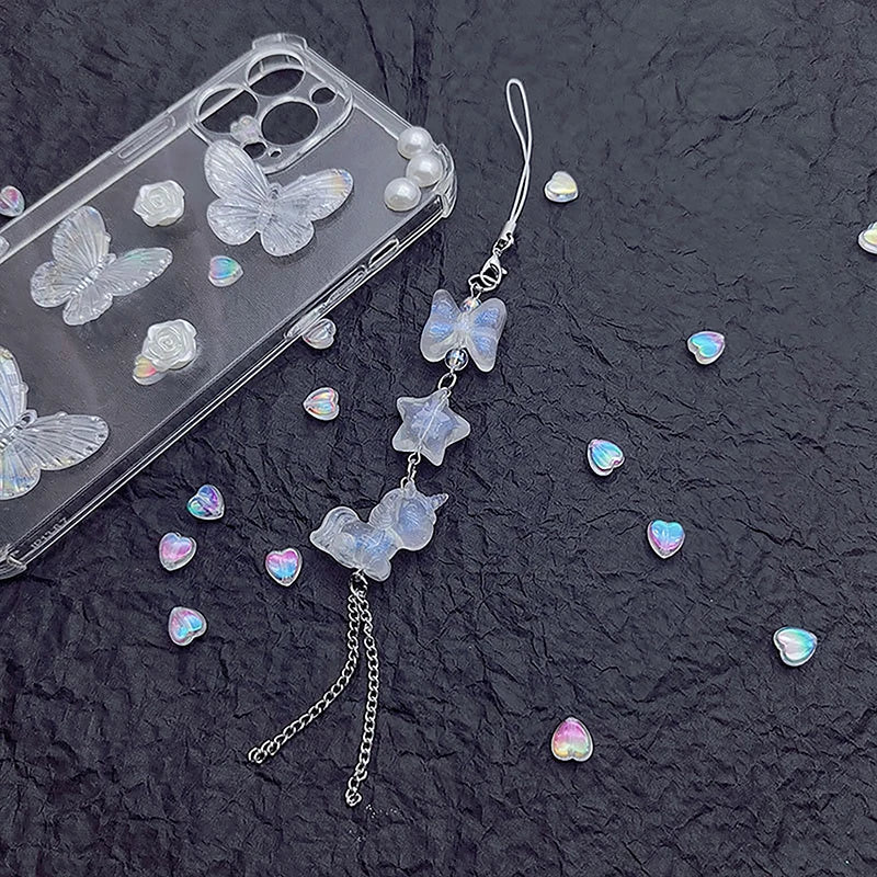 Cute Unicorn Phone Charm
